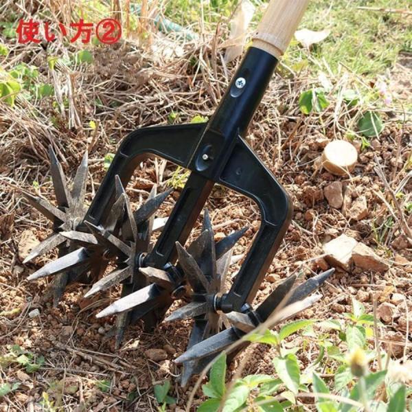 ミニ耕運機 コードレス手押し 回転式耕うん機 2023最新 Welina 