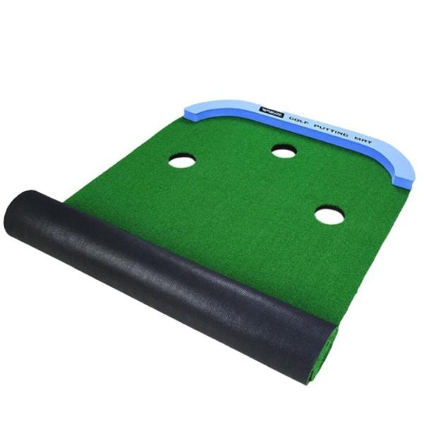 パターマット ゴルフ 3m 室内練習 Welina パター練習器具 アプローチ 自宅 室外 大型 ライン カップ付き プレゼント 目標練習で上達サポート_8