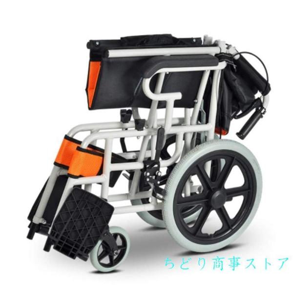 軽量折りたたみ車椅子 アルミ製 介助型 旅行/外出用 Welina 簡易車いす