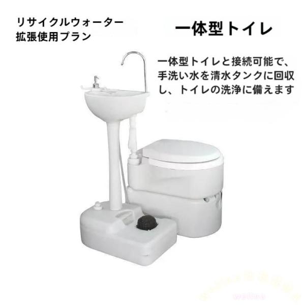 ポータブルキャンプシンク 手洗いステーション 17Lタンク Welina フットポンプ付き 移動式クリーニング タオル掛け付き アウトドア/庭に