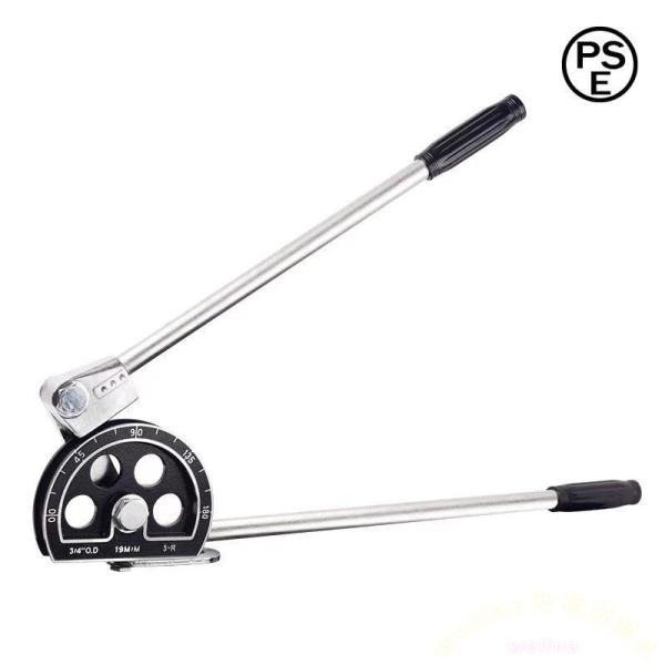 パイプベンダー 手動チューブ曲げ機 19mm/22mm対応 Welina 銅管加工 エアコン修理工具 曲げツールセット きれいに曲がる 作業効率UP