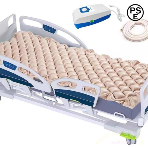 床ずれ防止マット 交互圧力パッド 電動ポンプ付き 褥瘡予防 Welina 介護エアマット 通気性◎ 長時間ベッドの高齢者/患者介護に最適