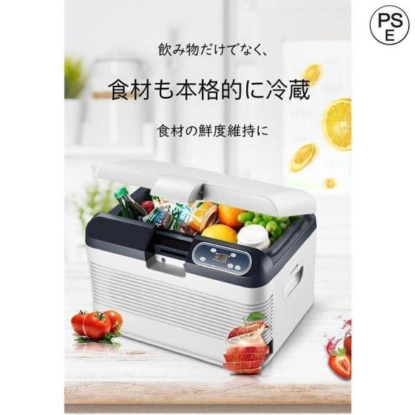 車載冷蔵庫 ポータブル冷蔵庫 DC12V/24V AC100V Welina USB給電対応