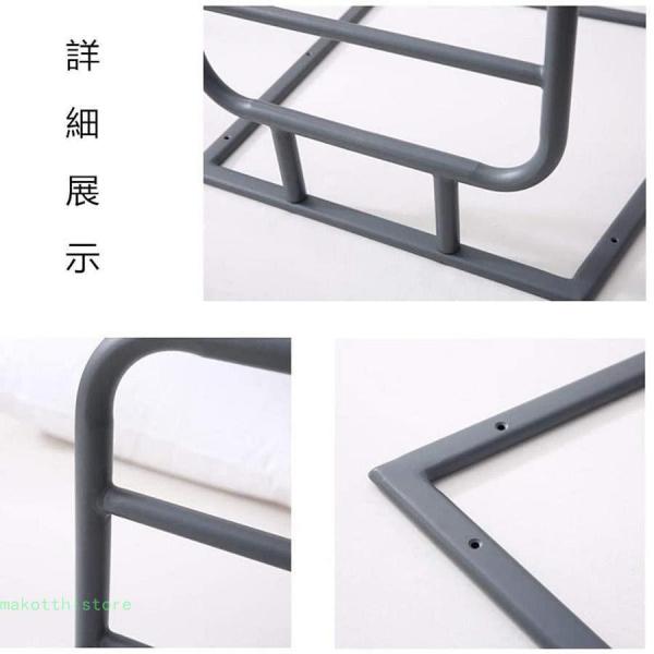 ベッド用手すり 転落防止 起き上がり補助 Welina 工具不要 取付簡単 ステンレス鋼製 マットレス高さ10cm対応 介護用 ベッドアーム_3
