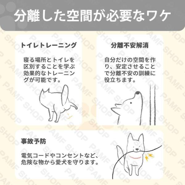 ペットサークル 高さ70cm 10〜16枚 折りたたみ Welina 犬用 中型犬/大型犬 猫 小動物対応 メッシュゲージ 屋外/室内OK 持ち運び 便利_1