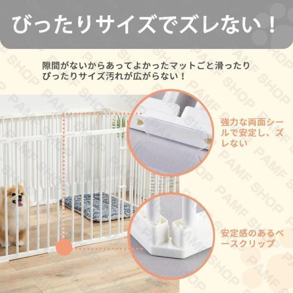 ペットサークル 高さ70cm 10〜16枚 折りたたみ Welina 犬用 中型犬/大型犬 猫 小動物対応 メッシュゲージ 屋外/室内OK 持ち運び 便利_6
