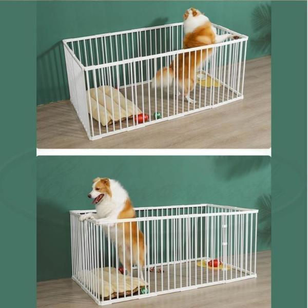 ペットサークル 高さ70cm 10〜16枚 折りたたみ Welina 犬用 中型犬/大型犬 猫 小動物対応 メッシュゲージ 屋外/室内OK 持ち運び 便利_8