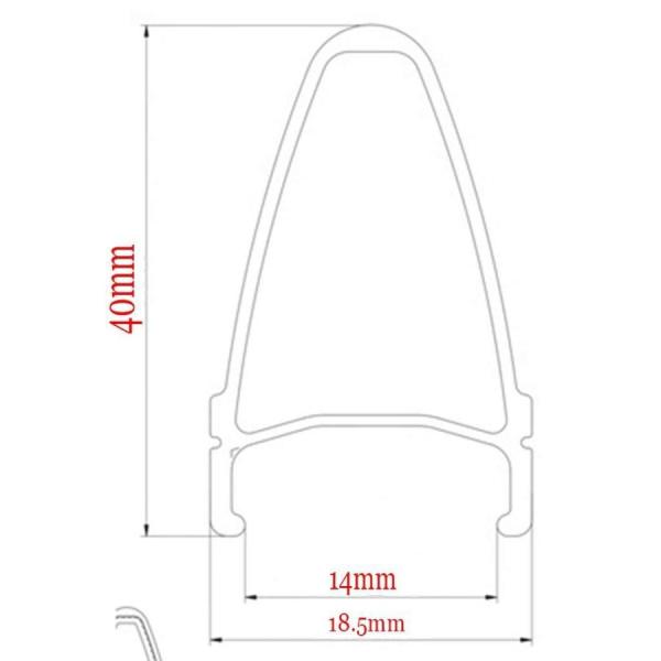 折りたたみ自転車ホイールセット 451mm ダブルウォールリム Welina V/ディスク対応 24Hハブ クイックリリース フロント/リア アロイリム 耐久_3