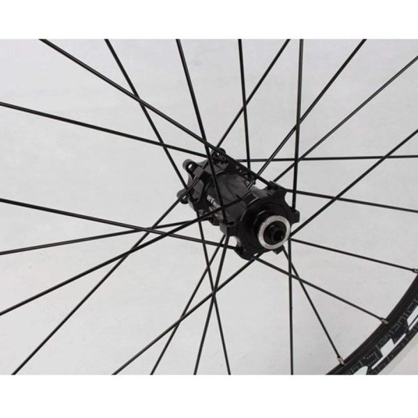 折りたたみ自転車ホイールセット 451mm ダブルウォールリム Welina V/ディスク対応 24Hハブ クイックリリース フロント/リア アロイリム 耐久_4