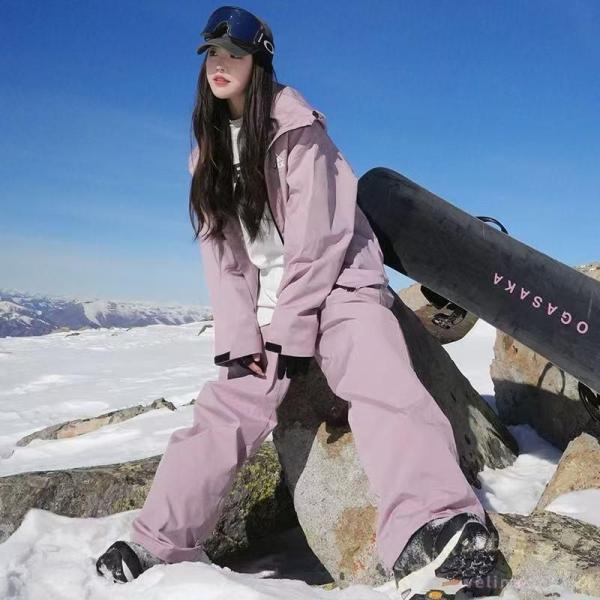 スノーボードウェア 上下セット スキーウェア 大人 大きいサイズ Welina（株） 男女兼用 ボードウェア スノボウェア 防寒 おしゃれゲレンデコーデに