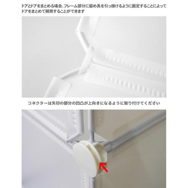 ハンガーラック 木目グレー 大容量 組み立て式 収納棚付き Welina 防水プラスチック収納ボックス付 クローゼット代わりに 衣類整理が一気に進む_7