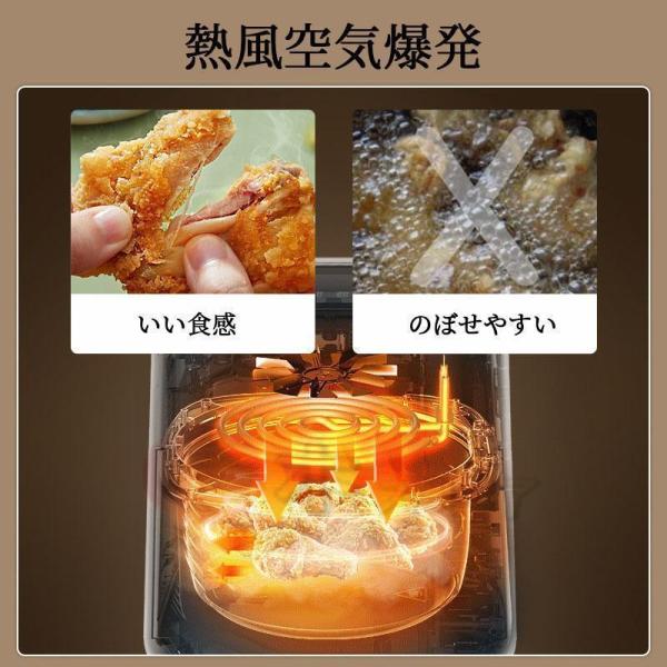 エアフライヤー 15L 大容量 時間/温度調節 ノンフライヤー Welina 油いらず一台多役 家庭用/業務用 ステンレス 電気フライヤー_14