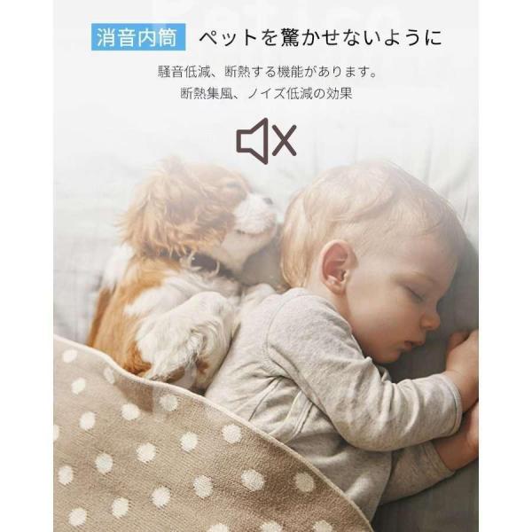 ペットドライヤー 犬用ブロワー 冷風〜温風 無段階風量 Welina 低騒音 3ノズル付き 速乾でお手入れ楽々 自宅トリミングに_3