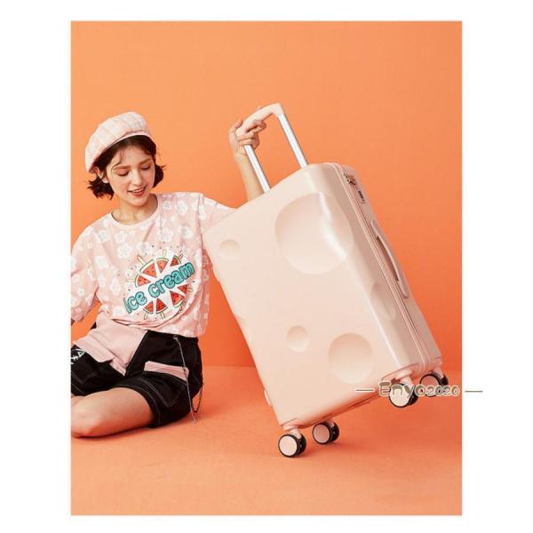 スーツケース 機内持ち込み ２泊３日向け 軽量小型 キャリーケース Welina（株） チーズ柄でかわいい おしゃれ旅行カバン 短途旅行・出張に便利_10