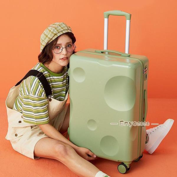 スーツケース 機内持ち込み ２泊３日向け 軽量小型 キャリーケース Welina（株） チーズ柄でかわいい おしゃれ旅行カバン 短途旅行・出張に便利_2