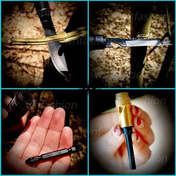 トレッキングポール 2本セット 折りたたみ 夜光 Welina（株） アウトドア/防災の備えに 高さ調整OK 多機能ウォーキングポール 登山杖にも