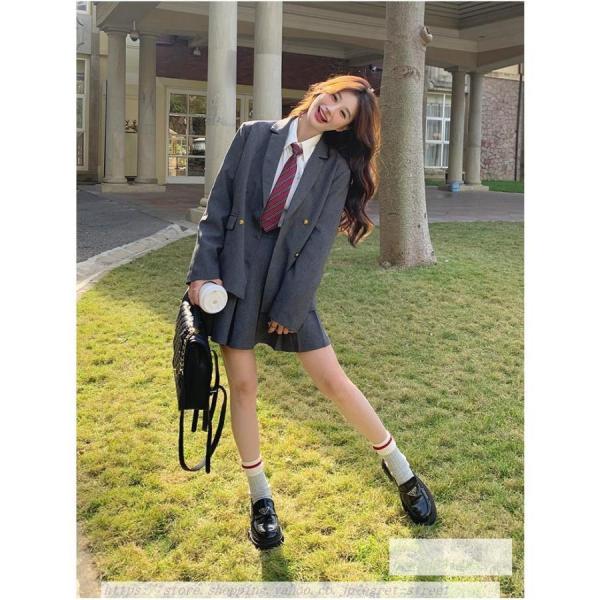 卒業式 スーツ 女の子 小学生〜高校生 卒服 グレー系 Welina 入学式 入園式 成人式 お受験 フォーマル セットアップ 清楚 かわいい_3