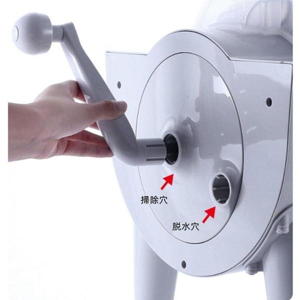 小型洗濯機 手動式 ポータブル洗濯機 急速脱水 ミニ洗濯機 Welina 下着洗い 寮/アパート/大学の部屋用 梅雨対策 キャンプ 旅行 省スペース 北欧風_4