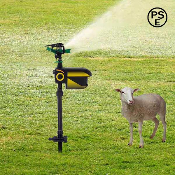 水スプレー バードリペラー 猫よけ 動物撃退器 スプリンクラー 自動散水 Welina ソーラー充電 鳥害対策 害獣撃退 灌漑 時間・範囲調整可