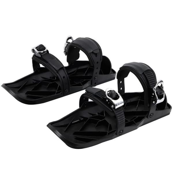 ミニスキースケート 調節可能 ショートスキー 携帯バックパック収納