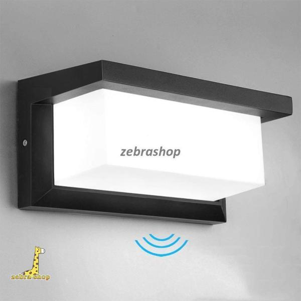 LEDポーチライト玄関人感センサー 防水防雨IP65屋外ウォールブラケット Welina（株） 自動点灯明暗センサーおしゃれ外灯 門柱灯夜間照明 耐久性抜群_2