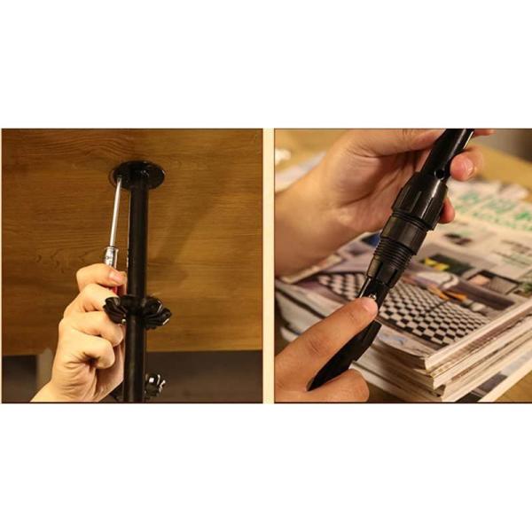天井ワインラック ワイングラスホルダー 吊り下げ収納 Welina 工業系デザイン キッチン/バーに 省スペース グラスハンガー_4