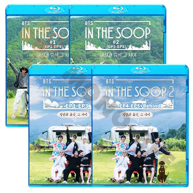 Blu-ray BTS 森の中 IN THE SOOP シーズン1-2 4枚SET 日本語字幕あり BANGTAN KPOP ブルーレイ