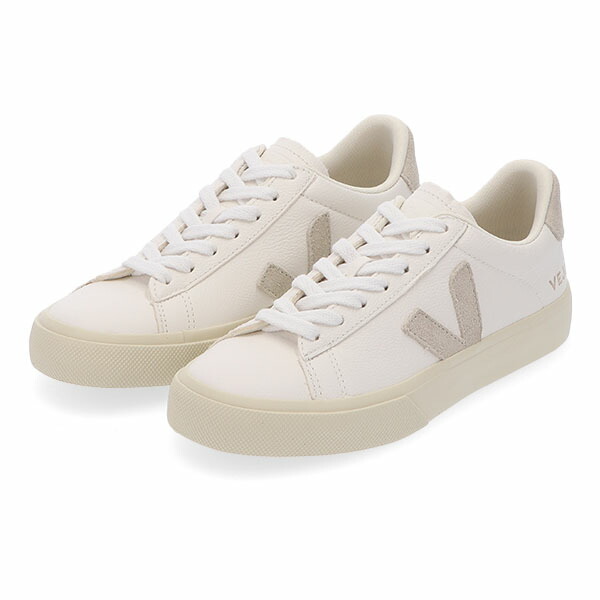 ヴェジャ (VEJA) レディース スニーカー シューズ・靴 Rio Branco (Light Grey/Black) 正規品veja スニーカー campo レディース ヴェジャ ベジャ ローカット レースアップ シューズ レザー 白スニーカー ホワイト  chromefree Leather クロムフリー楽ロジ | DANJO バッグ 財布 シューズの通販