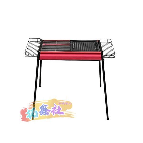 ポータブルBBQグリル チャコールラック アウトドア ピクニック