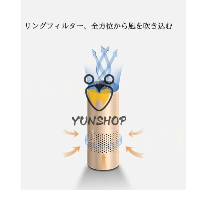 空気清浄機 小型 卓上 車用 寝室 USB給電 車載 家庭用 脱臭 花粉対策