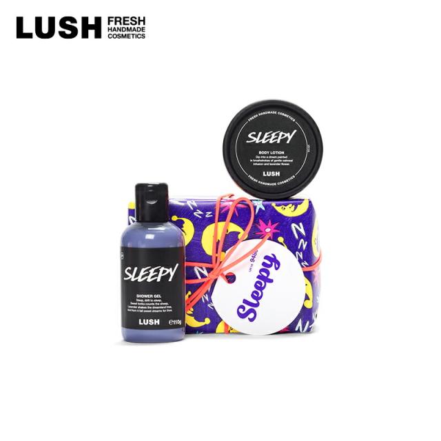 LUSH スリーピー ギフト シャワージェル ボディローション ボディケア 誕生日 プレゼント 安眠 リラックス ラベンダー コスメ コフレ セット ラッシュ 公式