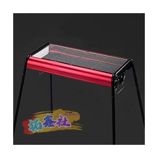 ポータブルBBQグリル チャコールラック アウトドア ピクニック
