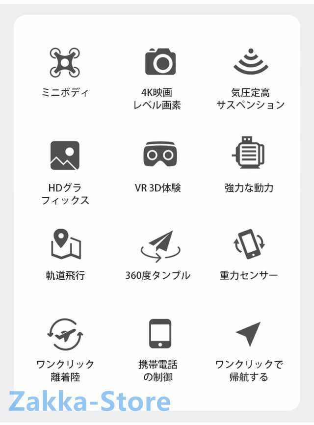 ミニドローン 小型ドローン ポータブル 室内 ラジコン トイドローン 初心者向け 誕生日プレゼント 子供 おもちゃ 男の子 小学生 コンパクト ドローン