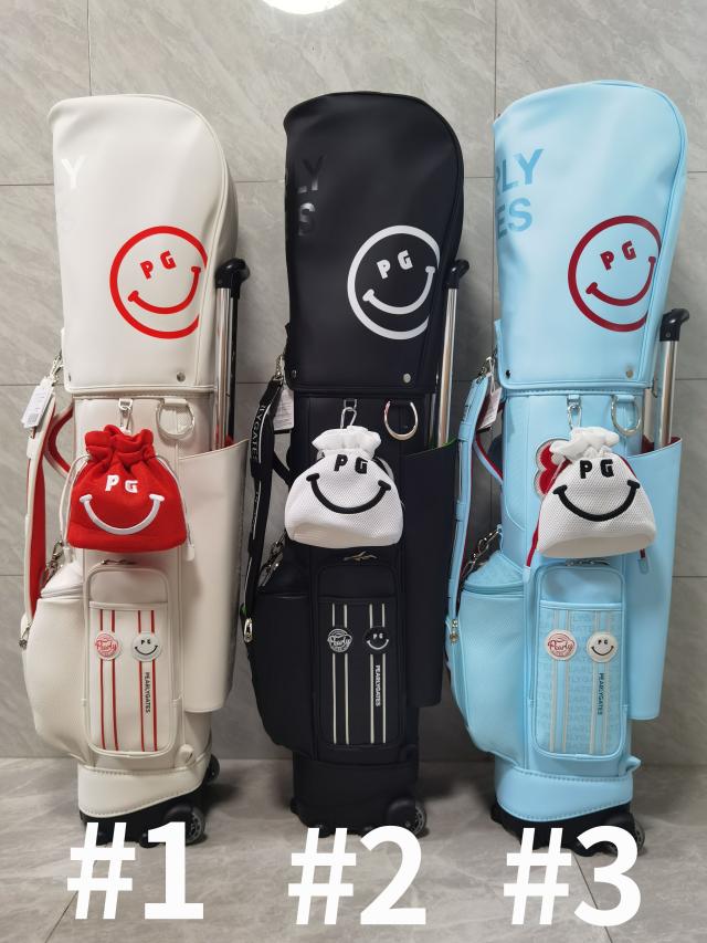 キャディバッグ PUレザー スポーツゴルフバッグ メンズゴルフバッグ