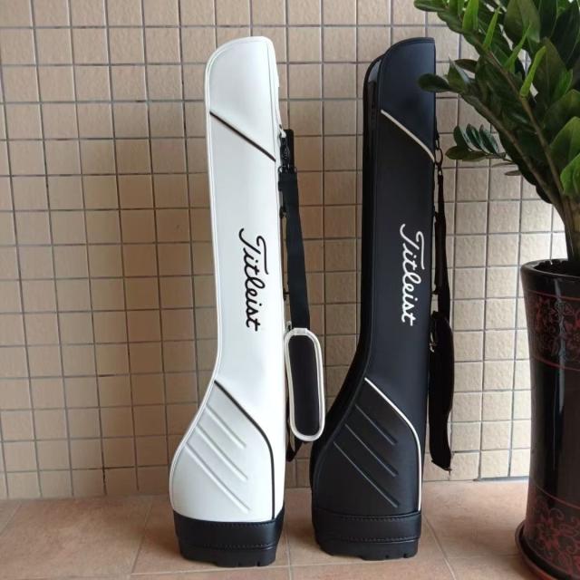 新品 Titleist golf タイトリスト ゴルフ キャディバッグ 自立型 ゴルフバッグ 安定感 防水耐摩耗性 撥水性 練習用 スタンド式【CF212】