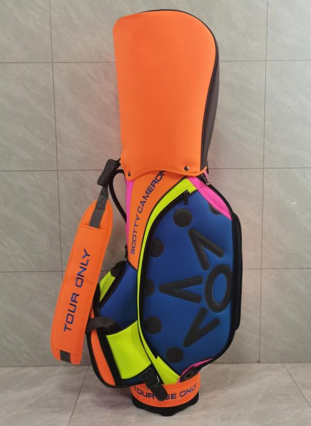 SCOTTY CAMERON ツアー限定 ゴルフバッグ 黒・紫
