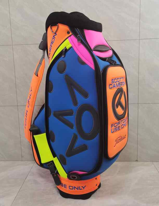 Scotty Cameron ゴルフスタンドバッグ オレンジ サークルT SCOTTY