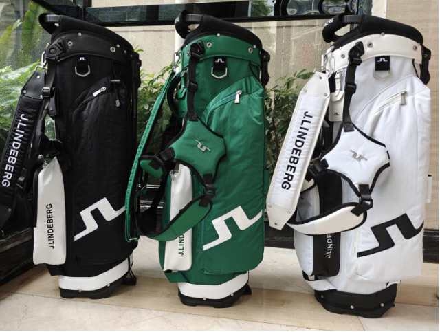 ジェイリンドバーグJLINDEBERG キャディバッグ 緑色 ジェイリンドバーグJLINDEBERG コラボ キャディバッグ ゴルフバック