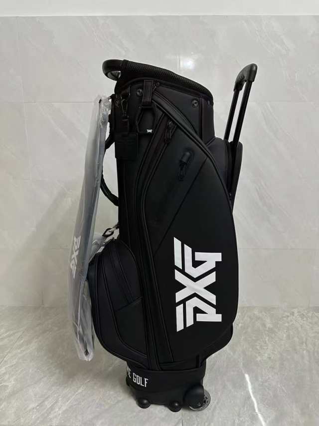 PXG ゴルフバッグ キャディバッグ キャディーバック 新品 PXG キャディバッグ ゴルフバッグ 新品 ブラック Deluxe Carry Stand