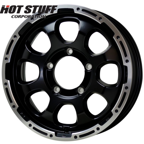 ホイール4本セット HOT STUFF MAD CROSS GRACE (GB/P) 16インチ 5.5J PCD139.7/5H インセット：20 マッドクロス グレイス