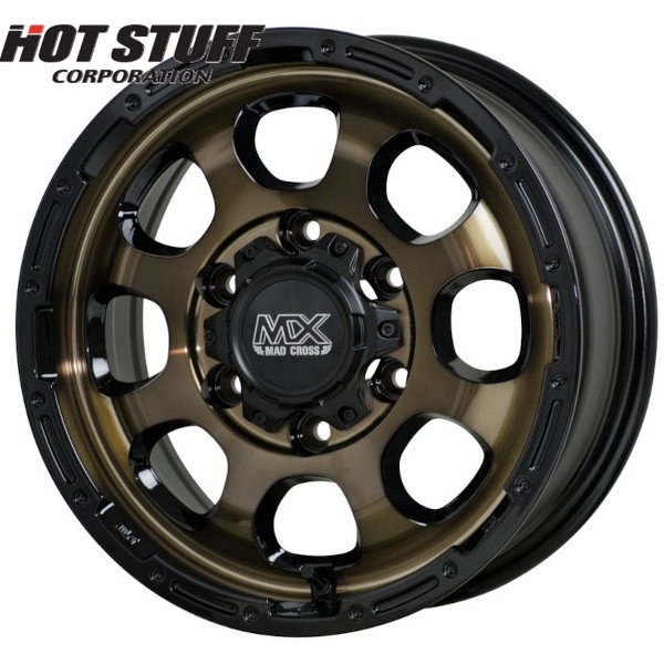 専用　おまとめ品　14点 ホイール4本セット HOT STUFF MAD CROSS GRACE (BRC/BK) 16インチ 6.5J