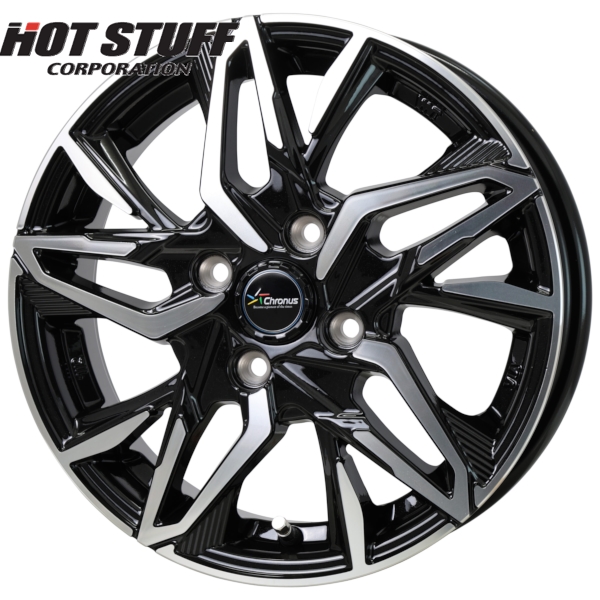 ホイールのみ1本 HOT STUFF Chronus CH-112 (MB/P) 14インチ 5.0 ホイールのみ1本 HOT STUFF Chronus CH-112 (MB/P) 14インチ 5.0