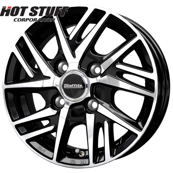 ホイールのみ1本 HOT STUFF Laffite LW-06II 15インチ 5.5J PCD：100/4H インセット：43 ラフィット LW-06II