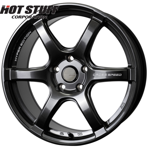ホイール4本セット HOT STUFF CROSS SPEED HYPER EDITION RS6 18インチ 8.5J PCD：114.3/5H インセット：38 クロススピード