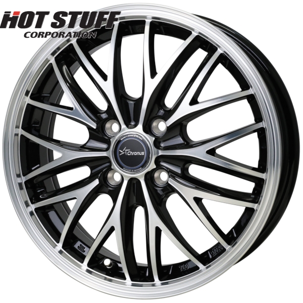 ホイール4本セット HOT STUFF Chronus CH-113 (MB/P) 16インチ