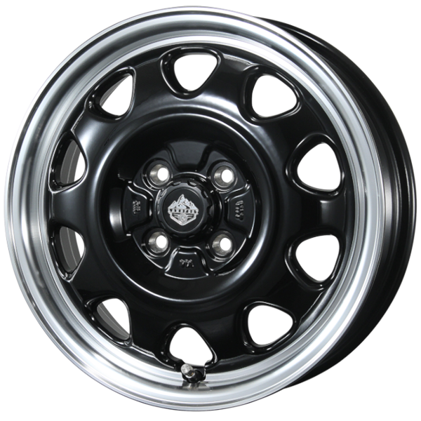 ホイール1本 TOPY LANDFOOT SWZ (ランドフット エスダブリューゼット) 14インチ 5.0J PCD：100 穴数：4 インセット：39 (GB/RP)