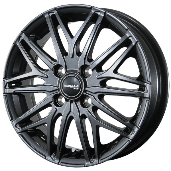 ウォッシャブル エコレザー ホイール4本セット TOPY SIBILLA NEXT W45 (DGM) 16インチ 6.0J