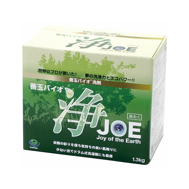 善玉バイオ 洗剤 浄 JOE 1.3kg 12個セット 家庭用洗剤 洗剤 洗浄剤 粉末 衣類用 洗濯洗剤 エコ洗剤 粉末洗剤 お徳用 まとめ買い 業務用 衣類用洗剤 エコプラッツ ecoplatz 蛍光剤無配合 無香料 すすぎ1回 黄ばみ 黒ずみ 洗濯槽汚れ 節電 節水 時短 縦型 ドラム式_3