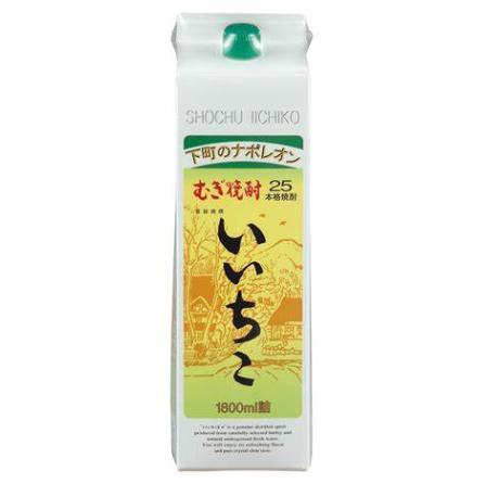 三和酒類(大分) 麦焼酎 いいちこ 25度 パック 1800ml 6本 1ケース_1