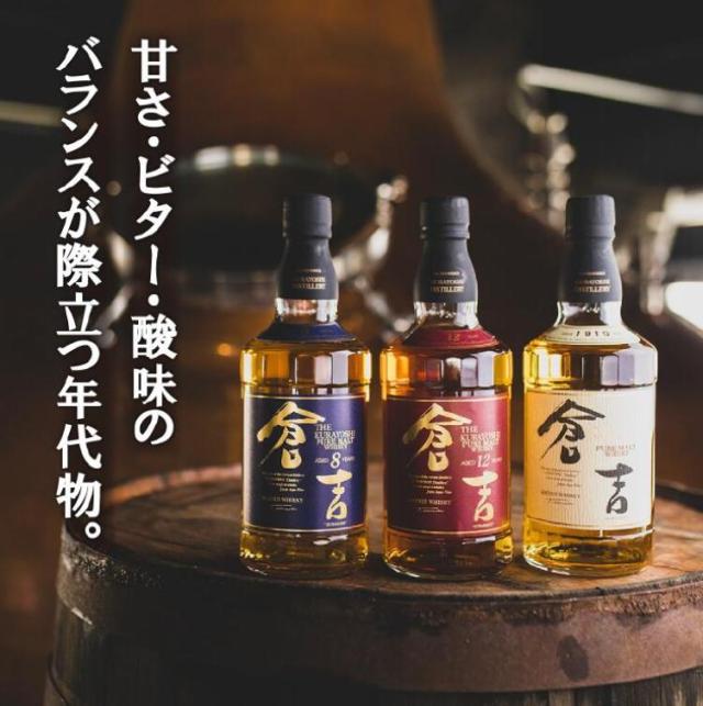 マツイモルトウイスキー倉吉12年 43度 700ml 1本_4